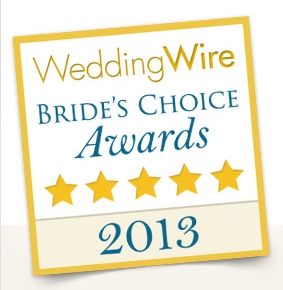 Wedding Wire – 2013 Bride’s Choice Awards!